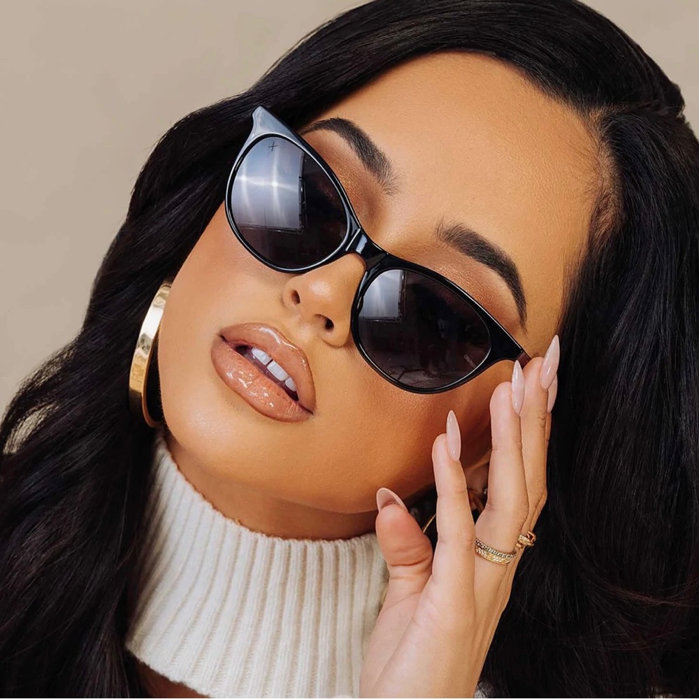 Becky G x Dime optics glasses black